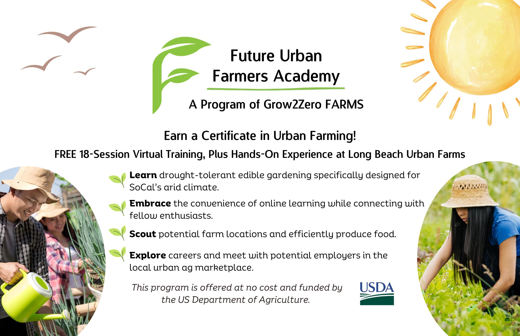 Future Urban Farmers Academy - Earn a Certificate in Urban Farming!